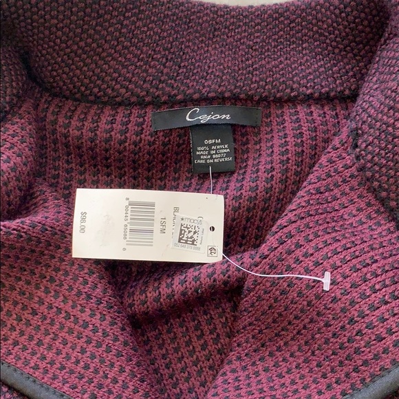 Cejon Bird's Eye Riding Cape With Welt Pockets - Picture 8 of 8